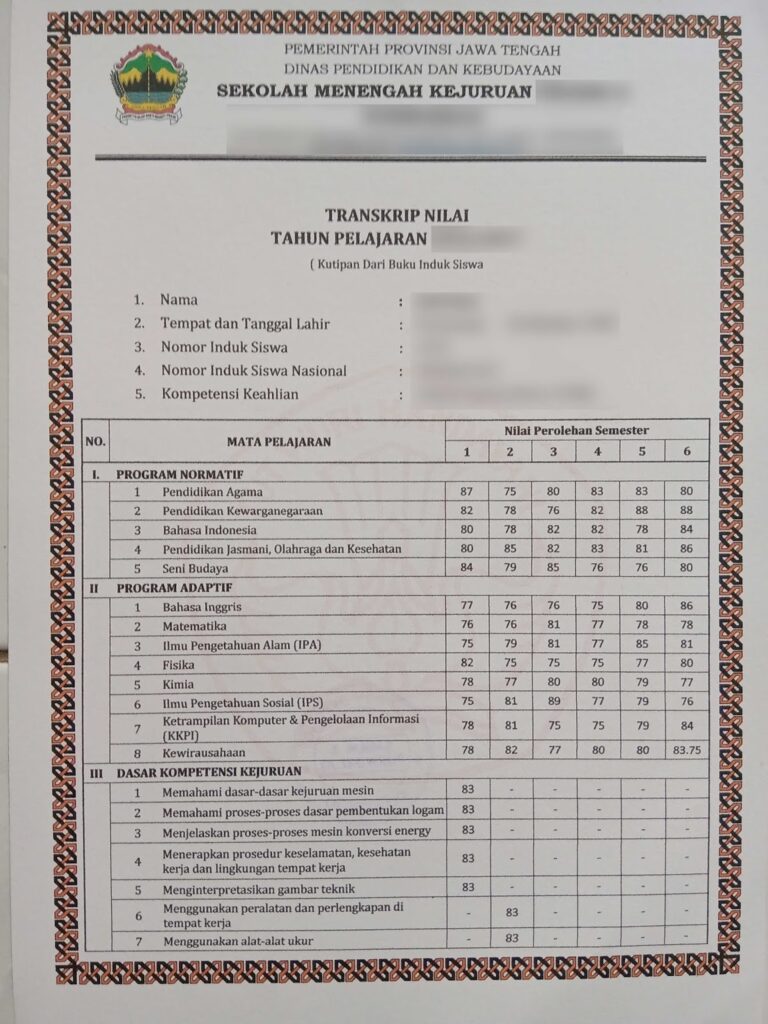 Transkrip Nilai untuk Anak Homeschooling: Cara Membuat dan Mengelola